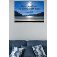 thumbnail image 2 of Scripture Walls  Trust Psalm 56:3 Bible Verse Canvas Christian Wall Art Ready to Hang Unframed, 2 of 10