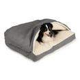 thumbnail image 1 of Snoozer Pet Products Rectangle Cozy Cave Dog Bed Small Heather Gray, 1 of 5