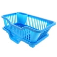 thumbnail image 4 of Dish Drying Rack for Kitchen Counter - Large Dish Rack with Drainboard, Rustproof Dish Drainer with Utensil Holder for Sink Plastic Bowl Rack for Storage Single Layer Bowl Rack, 4 of 9