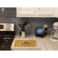 thumbnail image 2 of Carolines Treasures 8850LCB Bee On Gold Glass Cutting Board - Large, 2 of 2