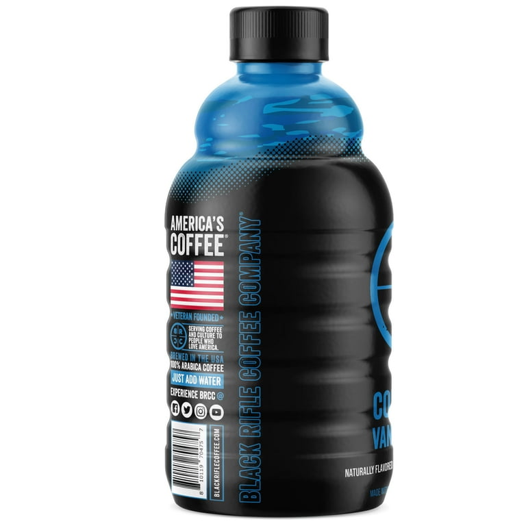 4 pack) Black Rifle Coffee Company Vanilla Bomb Cold Brew Iced