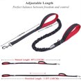 thumbnail image 3 of VIVAGLORY Dog Leash Pullsafe Bungee Dog Leash with 2 Padded Handle & Double Handle for Training & Walking, Bungee Anti Pull for Pet That Pull, 4ft x 1in, Black, 3 of 6