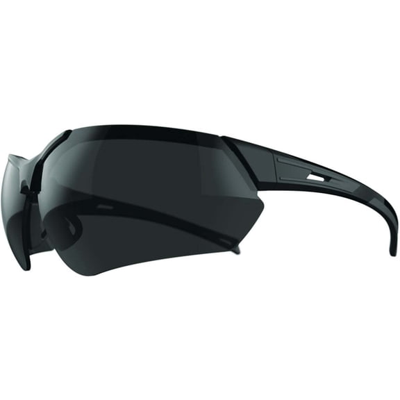 I-Form Helix Black Frame Safety Glasses with Smoke Lenses IF400-01