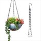 thumbnail image 5 of 10 Comederos para Pájaros de Imitación de Ratán, Colgantes para Macetas, Decorativas para Cultivo, Decoración para el Hogar y el Jardín., 5 of 5