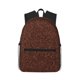 thumbnail image 1 of Easygdp Dark Brown Glitter Mochila Casual para Portátil, Mochila para Escuela, Viajes, Negocios, 1 of 6