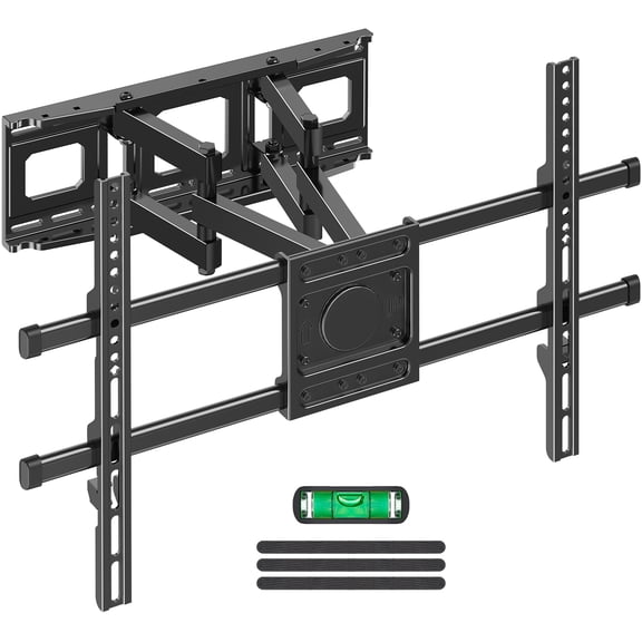 MOUNT PRO Full Motion TV Wall Mount for Most 42-82 inch TVs, Wall Mount Bracket with Articulating Swivel and Tilt, Max VESA 600x400mm, Holds up to 110lb