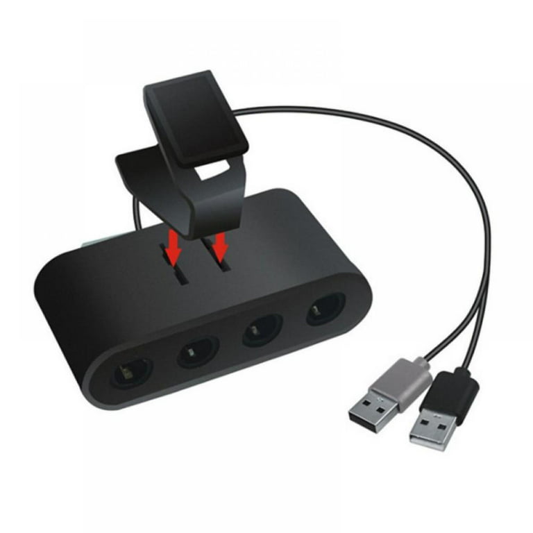  GameCube Controller Adapter (Nintendo Switch) : Videojuegos
