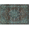 thumbnail image 1 of Ahgly Company Indoor Rectangle Persian Light Blue Traditional Area Rugs, 7' x 10', 1 of 4