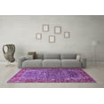 thumbnail image 3 of Ahgly Company Indoor Rectangle Animal Purple Traditional Area Rugs, 8' x 10', 3 of 4