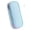 Light Blue, variant on Solid Large Capacity Pencil Case Multifunctional Organizer Box Pen Holder Pouch With Paperclip Black