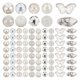 thumbnail image 2 of 200Pcs Glass Beads for Jewelry Making Craft Supplies Spacer Beads, 2 of 5