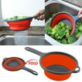 thumbnail image 1 of Viflosae Savings Foldable Filter Basket With Handle, Fruit And Vegetable Basket, Vegetable Washing Basket, Kitchen Vegetable Washing Tool Back to savings, 1 of 9