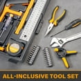 thumbnail image 3 of MasterSpec 80-Piece Hand Tool Set Household Tool Kit Hammer Plier Scissor Knife, 3 of 12