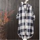 thumbnail image 1 of ICHUANYI Clearance Womens Ladies Chiffon Long Sleeve OL Shirt Casual Loose Tops Blouse(Blue, S) ICHUANYI WER2023080809967, 1 of 3