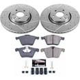 thumbnail image 3 of PowerStop Front Z23 Evolution Sport Carbon-Fiber Ceramic Brake Pad and Drilled & Slotted Rotor Kit Fits: VOLVO Select Models K4698, 3 of 10