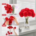thumbnail image 3 of Crisantemos artificiales Rowfad Silk Red (12), 3 of 9