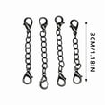 thumbnail image 2 of Stainless Steel Jewelry Extender Chains – 18 Piece Suitable For Necklaces Bracelets And Anklets; Lengths: 1", 2 of 7
