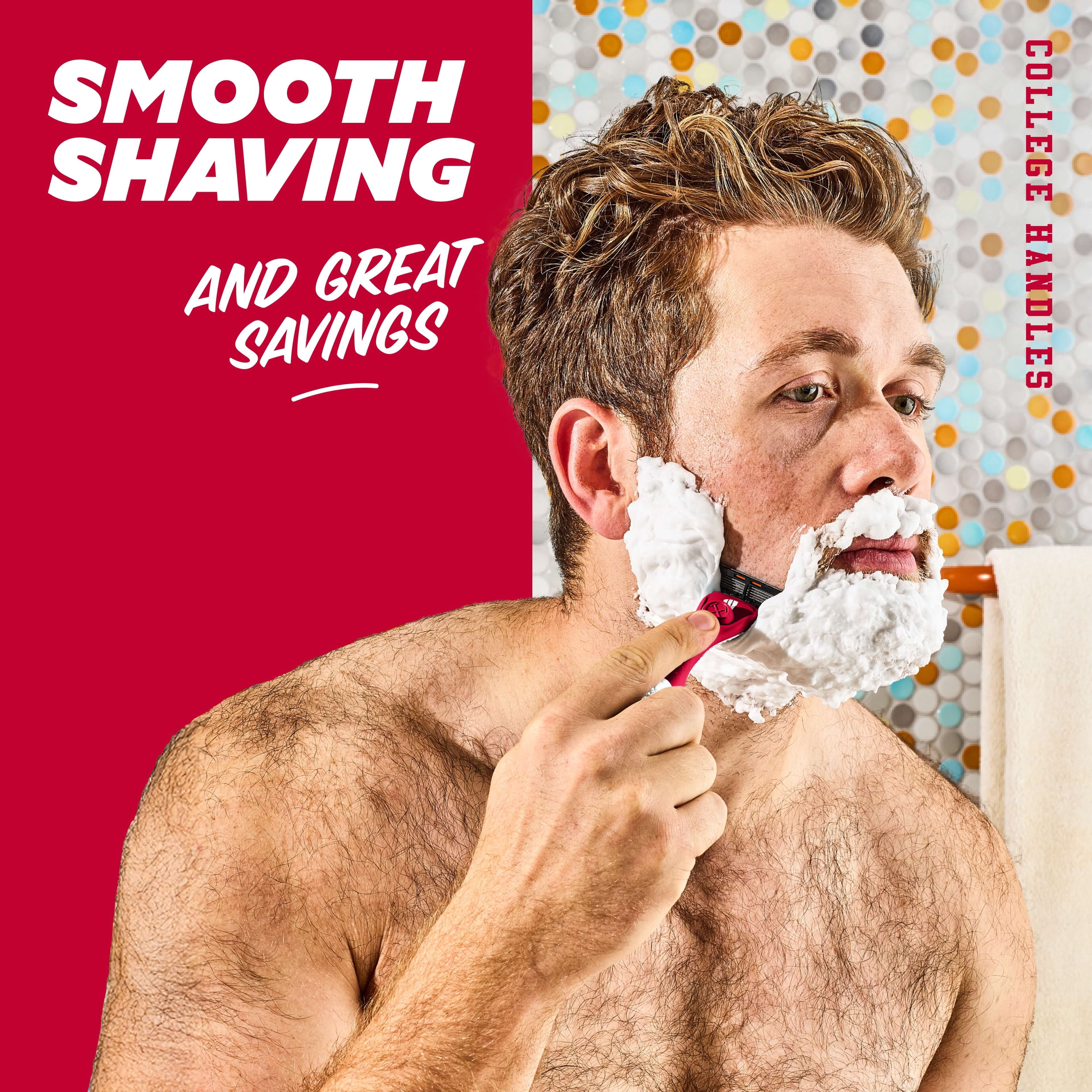 Dollar Shave Club Wisconsin 6-Blade Razor Starter Set