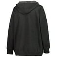 thumbnail image 3 of Women's Fanatics  Heather Charcoal Philadelphia Eagles Super Bowl LIX Champions Plus Size Under The Lights Pullover, 3 of 3