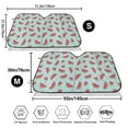 thumbnail image 3 of Balery Watermelon Print Car Windshield Sun Shade,Windshield Sunshade for Car Pickup Truck SUV Accessories-, 3 of 7