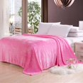 thumbnail image 4 of Exquisite Fluffy Comfortable Soft Flannel Blanket（100*150cm-Pink）, 4 of 7