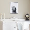 thumbnail image 6 of Empire Art Direct Labradoodle Black and White Pet Paintings on Reverse Printed Glass Framed Dog Wall Art, 24" x 18" x 1", Ready to Hang, 6 of 9