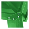 thumbnail image 4 of 24" Square All Weather Green Metal Restaurant Patio Bar Height Table For Indoor or Outdoor Use, 4 of 6