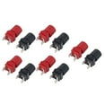 thumbnail image 3 of Jack Socket Binding Post, S5 Sets Cableado Terminal Binding Post Connector Square Kit de accesorios para equipo Máquina Terminal de bloque de poste de unión chapado en oro de cobre, 3 of 8
