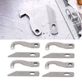 thumbnail image 4 of SERGER 8pcs Cuchillo Serger Fuerte Metal duradero Ángulo Preciso Instalación Fácil Instalacia Hoja de Overlock Para 925D 929D 935D 1034D PL1500, 4 of 7