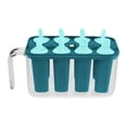 thumbnail image 1 of Molde para paletas heladas, molde reutilizable de silicona para helados de fácil desmolde | Recipiente para postres helados caseros para congelar | Bandeja multiusos para paletas de jugo, 1 of 9