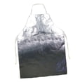 thumbnail image 4 of Traje de protección térmica Traje de papel de aluminio 1000 grados ignífugo para rociado Ropa ignífuga liviana Traje resistente al calor Delantal corto, 4 of 8