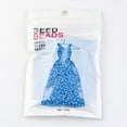 thumbnail image 3 of 50g 8/0 3mm Baking Paint Glass Seed Beads Loose Spacer Beads Dodger Blue 3mm Hole: 1mm about 962pcs/50g, 3 of 3