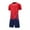C, variant on vigerkar Kids Soccer Jerseys for Boys Training Outfit Athletic Shirts Sportswear Kit (I, 7-8 Years)