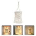 thumbnail image 3 of YSNOOWE Lamp Shade Beige Cotton Rope 1Pack 8.7x5.9in, 3 of 6