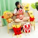 thumbnail image 2 of Xishao Juguete de peluche de pan de perro caliente, divertida almohada de felpa de comida, lindo juguete de animal de peluche, decoración de habitación kawaii, regalo de cumpleaños para niños y niñas Hot Xishao Juguetes, 2 of 2