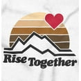 thumbnail image 2 of Rise Together Social Justice Equality Long Sleeve TShirt Men Women Brisco Brands X, 2 of 6
