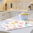 thumbnail image 6 of Easter Eggs Flowers Dish Drying Mat Dish Drainer Rack Mats Water Absorbent Non-Slip Easy Clean Heat Resistant for Kitchen Counter, 6 of 8