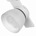 thumbnail image 4 of Benjara BM220698 12W Integrated LED Metal Track Fixture with Oval Design Head, White, 4 of 5