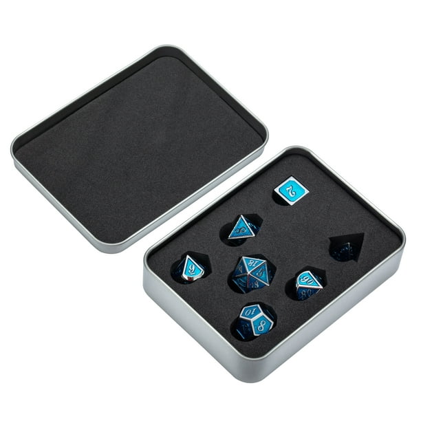 Polyhedral Dice Set: 7 Egyptian Dice by Triple Ace Games Ltd — Kickstarter