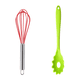 thumbnail image 1 of Juego de 2 utensilios de cocina de silicona resistentes al calor para utensilios de cocina antiadherentes, antiarañazos, aptos para lavavajillas, 1 of 5