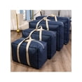 thumbnail image 4 of Fangasis Tote Handbag Cubes Moving Bags Supplies Men Carry On Storage Box Extra Large Women Portable Organizer Heavy-Duty Zipper Navy Blue S:18.9x9.84x11.81", 4 of 9
