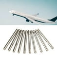 thumbnail image 4 of RC Motor Shaft, 10pcs Silver Upgrade Parts 4mm Motor Shaft  For RC Airplane, 4 of 8