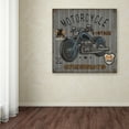 thumbnail image 3 of Trademark Fine Art 'Motorcycle Speedway 2' Canvas Art by Jean Plout, 3 of 3