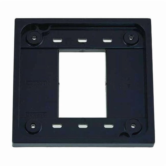 Hubbell Wiring Device-Kellems Receptacle,Adapt Plate HBL4APBL