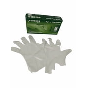 Diamond Gloves,IF 20, 100 pack Hybrid Vinyl Disposable Gloves