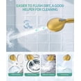 thumbnail image 4 of SR SUN RISE Filtered Shower Head with Handheld High Pressure 9 Spray Mode Showerhead Detachable Shower Head Water Softener Filters Beads for Hard Water Remove Chlorine 1 Filter Chrome, 4 of 10