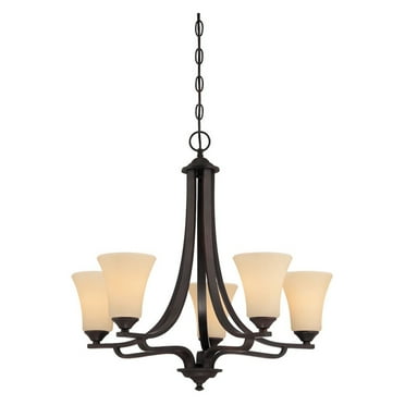 Thomas Lighting - chandelier     -Traditional Installation