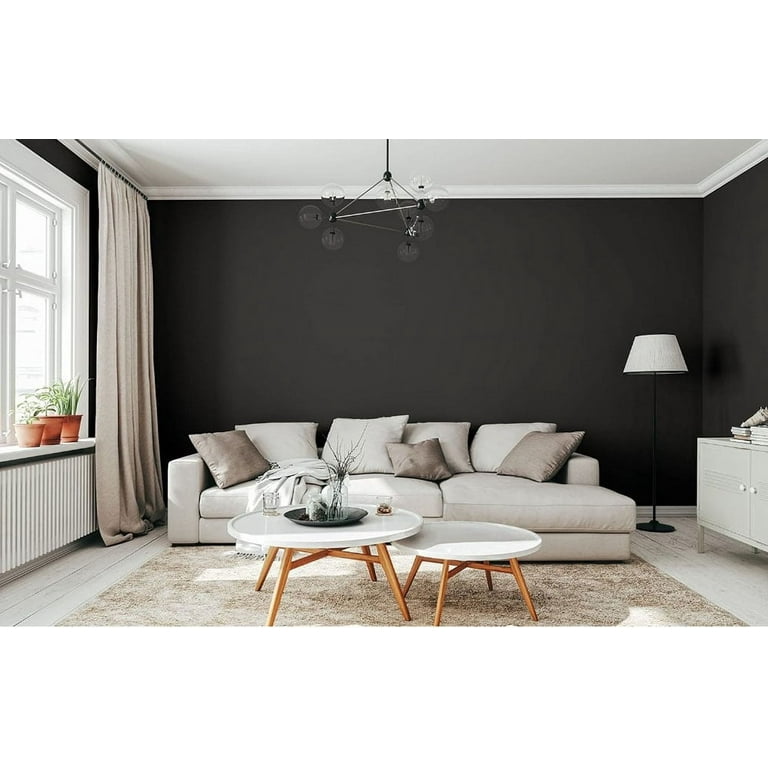 Rust-Oleum Sure Color Flat Black Interior Wall Paint and Primer