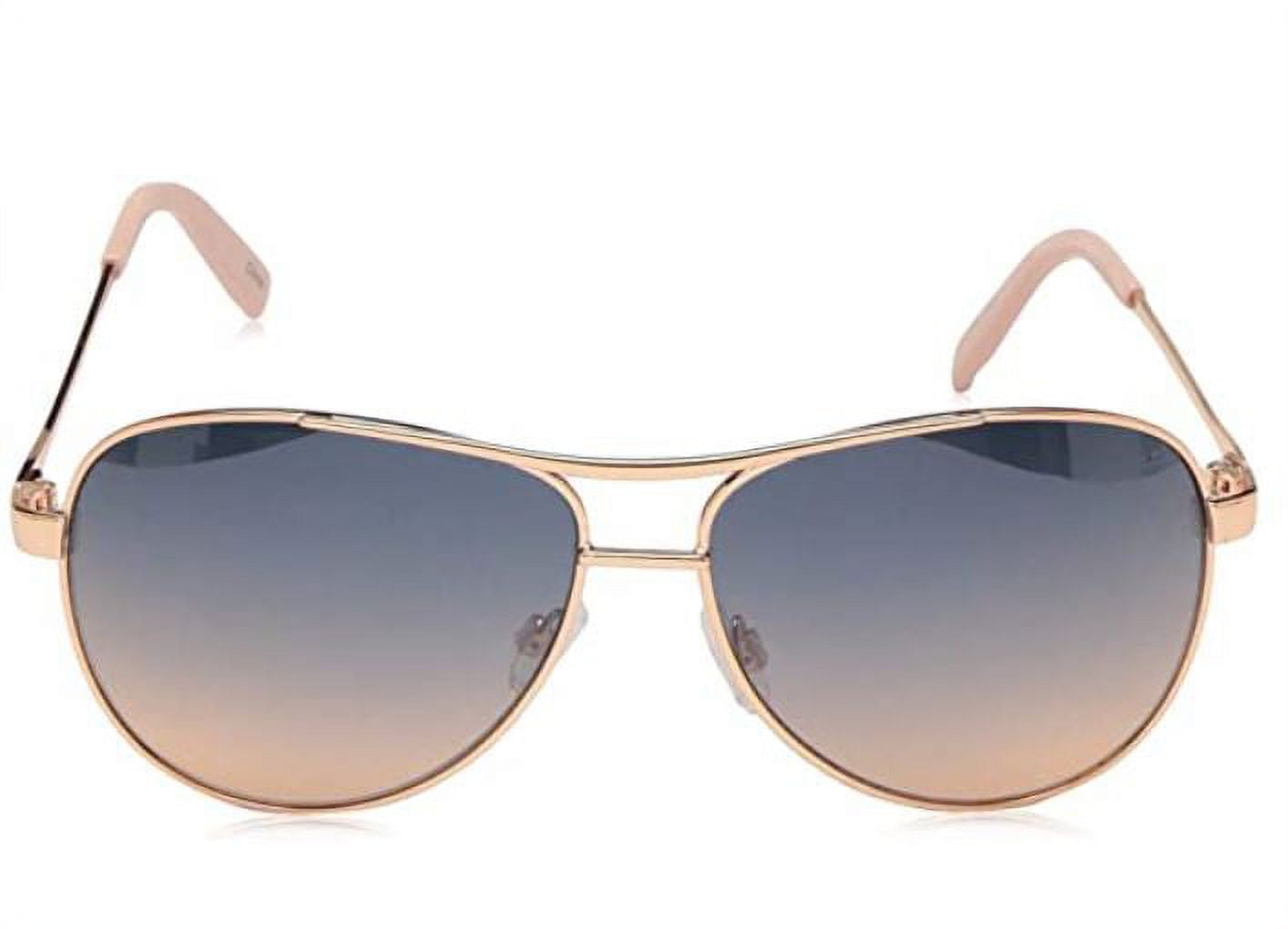 Jessica Simpson j106 rose gold tinted lenses aviator style sunglasses brand new Jessica Simpson J106 Rose Gold Sunglasses | eBay main image 2