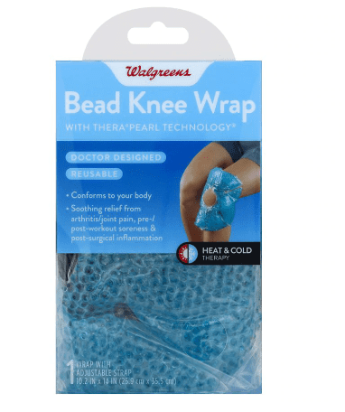 Walgreens Hot and Cold Beads Knee Wrap 1ea